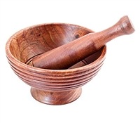 Wholesale Wooden Morter and Pestle