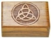 Wholesale Triquetra Carved Wooden Box