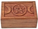 Wholesale Triple Moon Pentacle Wooden Box