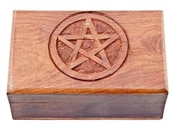 Wholesale Pentacle Wooden Box