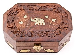 Wholesale Elephant Wooden Box