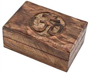 Wholesale Om Symbol Wooden Box