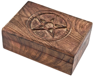 Wholesale Pentacle Wooden Box