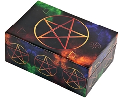 Wholesale Pentacle Wooden Box