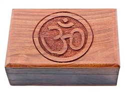 Wholesale Om Symbol Wooden Box