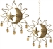 WCH39<BR><BR>4 Pieces Celestial Chime with Bellss - 11"W, 16"H