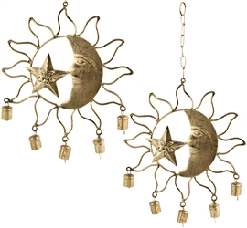 WCH39<br><br> 4 Pieces Celestial Chime with Bells