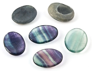 Wholesale Multi Flourite Worry Stone