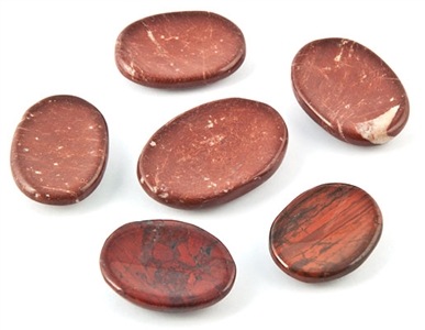 Wholesale Red Jasper Worry Stone