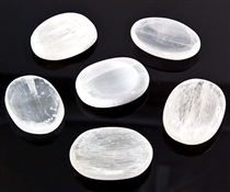 Wholesale Selenite Worry Stone