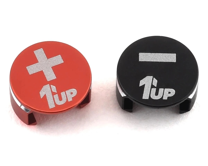 LowPro Bullet Plug Grips - Black/Red 1UP190430