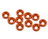 1UP Racing 3mm Countersunk Washers (Orange) (10) 1UP80359