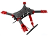 RakonHeli CNC Advanced Upgrade Kit 03 (Red) - Blade 350 QX/2/3