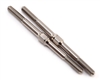 48 Yokomo 48mm Hard Steel Turnbuckle (2) (Nickel) YOKSD-TB48NA