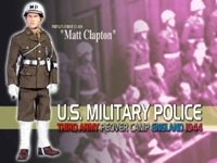 U.S. Military Police Third Army Peover Camp (private first class) "Matt Clapton"