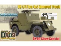 1/4 Ton 4x4 Armored Truck w/M2 .50 cal Browning Machine Gun