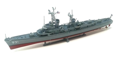 USS Forrest Sherman Destroyer Plastic Model 1/320 AANH352