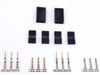 JR / Spektrum Servo Connector Plug Set (Male and Female - 2 Pairs)