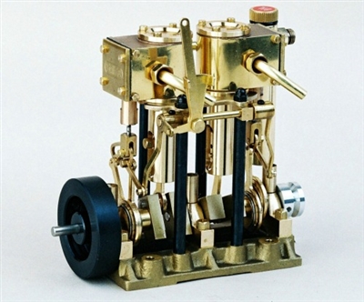 Saito 2-Cylinder Steam Engine T2DR - 7132/01