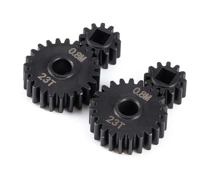 Harden Steel Overdrive Portal Gear Set 0.8M 12T/23T