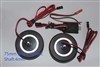 75mm Wheels with Electronic Brake System 4mm Axle