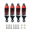 Aluminum Shock Set 60mm Red for Tamiya TT-02 TT02 1/10 RC Car