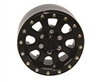 APS 1.9" Aluminum Beadlock Wheels(4) Black 8-Spokes for Crawlers