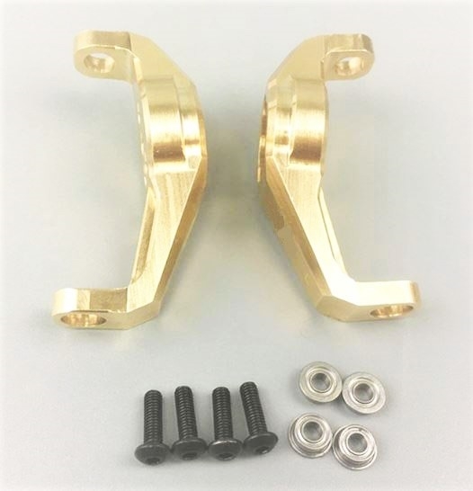 APS Brass Front C-Hub Carriers(2) for TRAXXAS TRX-4 Crawler