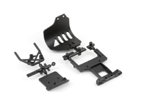 ARRMA AR320004 Front Bumper/Rear Chassis Plate