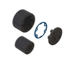 Arrma Diff Case and Idler Gear Set for 1/10 2WD (47/29T, Mod 0.8) - Blue,  ARA311095