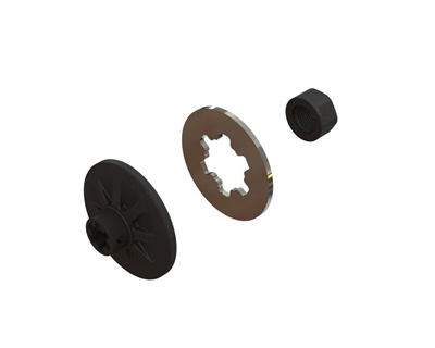 Arrma Slipper Hub And Plate Set - ARA311099