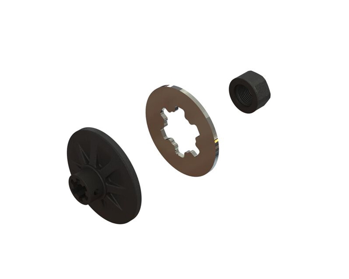 Arrma Slipper Hub And Plate Set - ARA311099