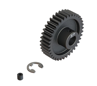 3708M1D 37T Mod1 Safe-D8 Pinion Gear, ARA311125