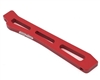 Front Center Chassis Brace Aluminum 98mm Red ARA320564