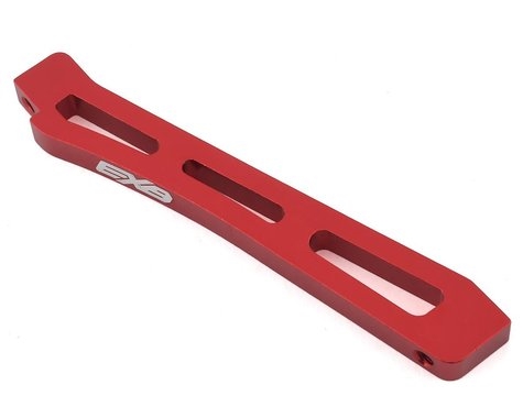 Front Center Chassis Brace Aluminum 98mm Red ARA320564