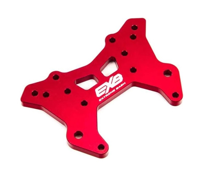 Front Shock Tower CNC 7075 T6 Aluminum RS Red ARA320575