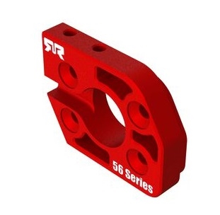 Aluminum Motor Plate 56 Series Red ARA320591