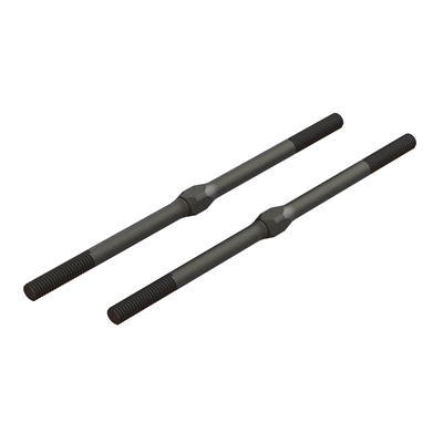 Steel Turnbuckle M5x95mm Black (2) ARA330717