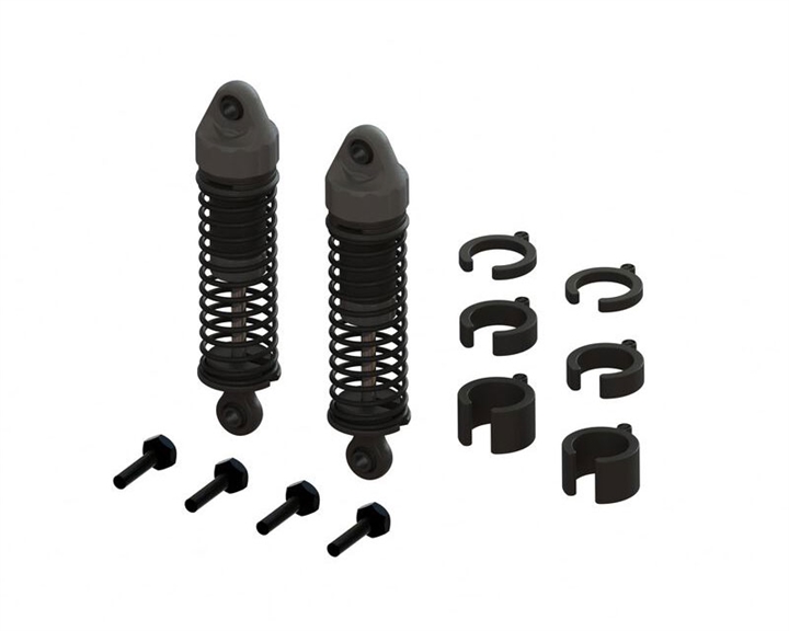 ARA330838  Shock Set, 58mm Length, 800cSt Oil (2pcs) - GROM