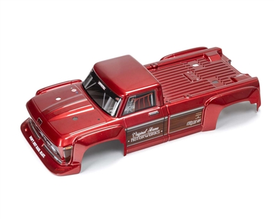 ARA402361	 Outcast 4x4 BLX Painted Decaled Trimmed Body (Red)