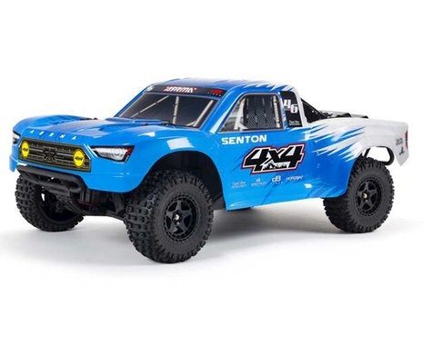 Arrma SENTON 4X4 MEGA Brushed 1/10th 4wd SC Blue Export