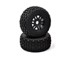 ARA550110 Arrma dBoots FORTRESS LP Tire Set Glued Black (1 Pair)