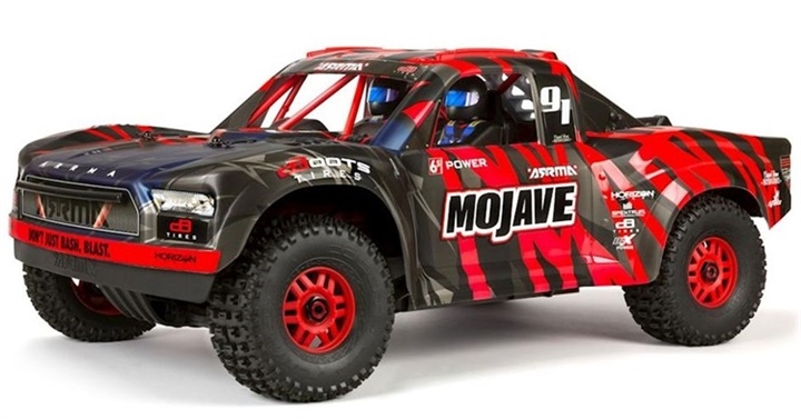 MOJAVE 6S 4WD BLX 1/7 Desert Truck RTR Red/Black ARA7604V2T2