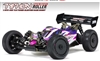 ARRMA 1/8 TLR Tuned TYPHON 4WD Roller Buggy, Pink/Purple ARA8306