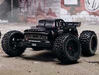 NOTORIOUS 6S 4WD BLX 1/8 Stunt Truck RTR Black ARA8611V5T1