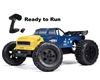 Arrma 1/8 NOTORIOUS 6S 4X4 RTR Brushless Stunt Truck, Blue - ARA8611V6T2