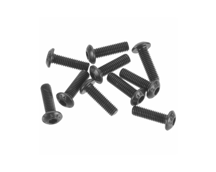 310 AR721310 Button Head Screw 3x10mm (10) - ARAC9800