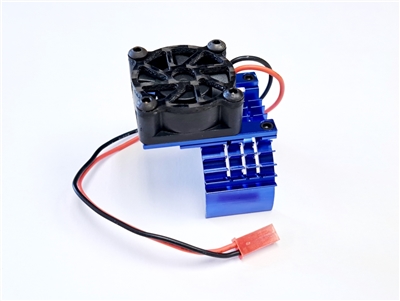 Aluminum Motor Cooling Fan FOR Traxxas Slash Stampede Rustler Blue 540-size - ARC1004-Blue