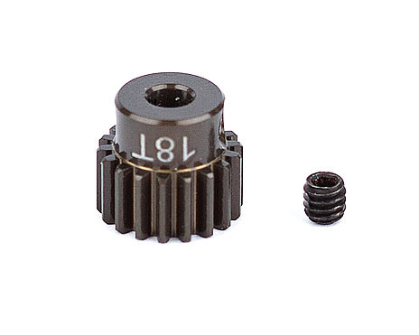 183248 Team Associated Factory Team Aluminum 48P Pinion Gear (3.17mm Bore) (18T) ASC1336