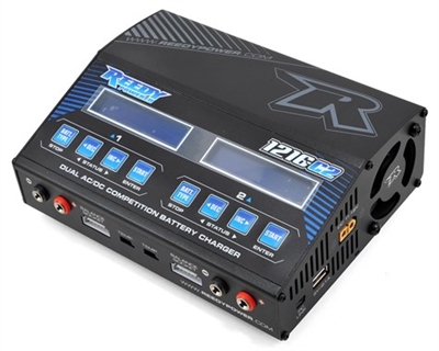 Reedy 1216-C2 Dual AC/DC Competition LiPo/NiMH Battery Charger (6S/12A/120Wx2) ASC27200